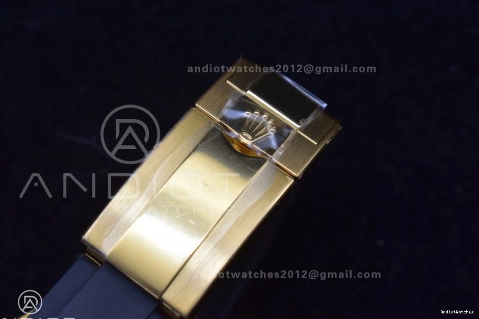 SA Daytona 116518 Oysterflex Reliable Rubber Strap Dial Best on Edition Lume 764 YG BTF 1:1 0323